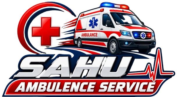 SAHU AMBULENCE SERVICE Logo